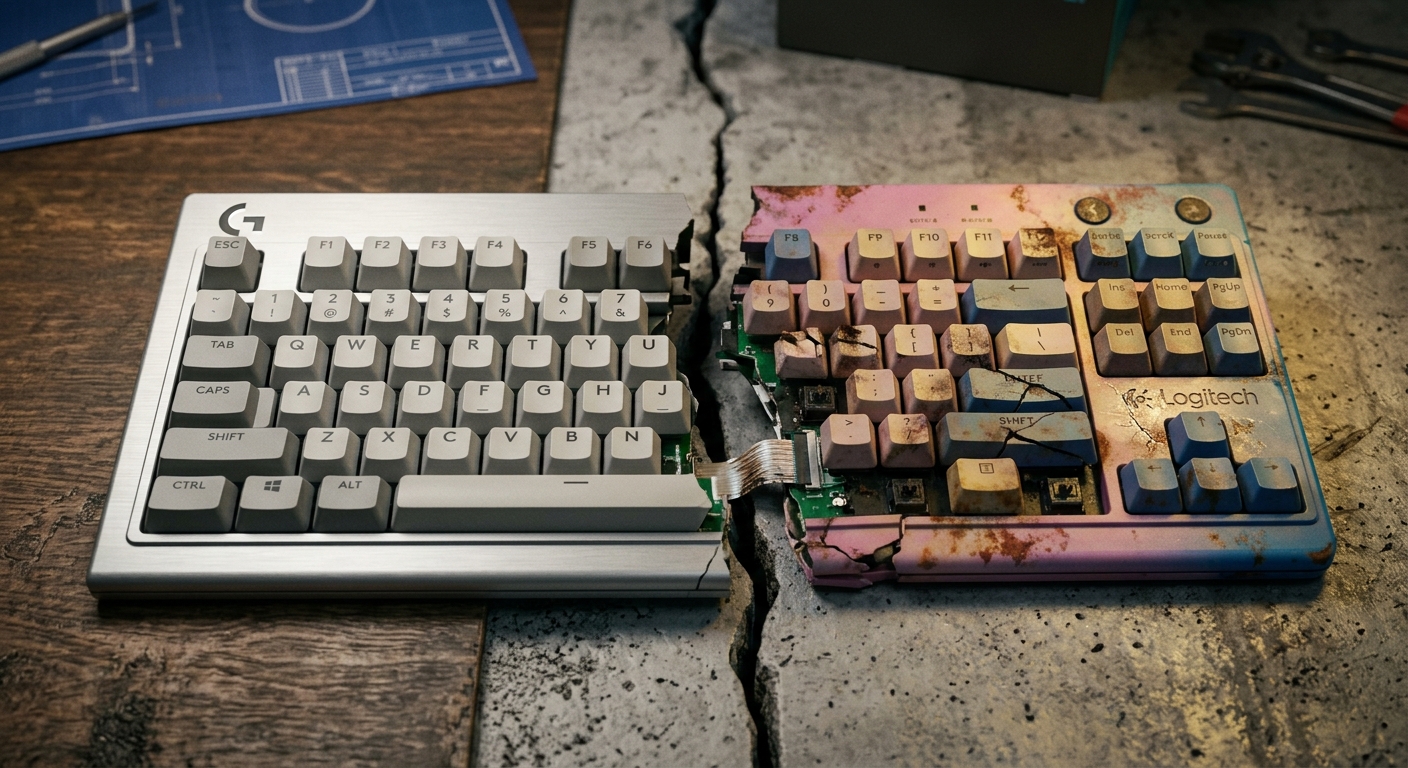 The Brand vs. The Build: Logitech’s Descent into Manufactured E-Waste